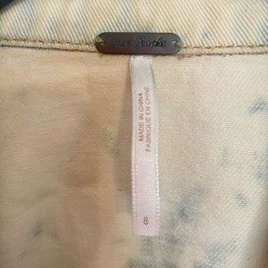 Free People denim jacket- junior size 8